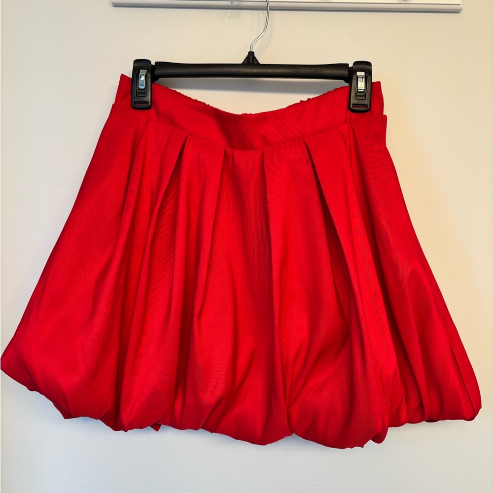 Elegant Red Skirt